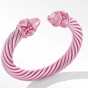 Brand new limited edition rose pink David Yurman bracelet 10mm